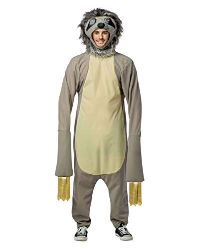 Horror-Shop Lustiges Faultier Kostüm mit Mütze als tierische Karnevalsverkleidung Horror-Shop Lustiges Faultier Kostüm mit Mütze als tierische Karnevalsverkleidung von Horror-Shop