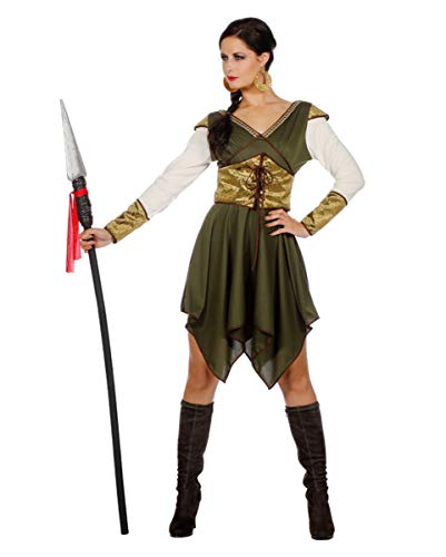 Horror-Shop Mittelalter Kriegerin Kostüm für Damen 40 von Horror-Shop