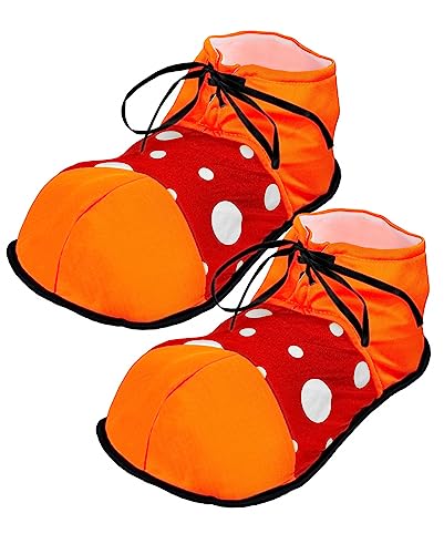 Horror-Shop Riesige Clown Schuhe mit Punkten - Kostümzubehör für Karneval Horror-Shop Riesige Clown Schuhe mit Punkten - Kostümzubehör für Karneval von Horror-Shop