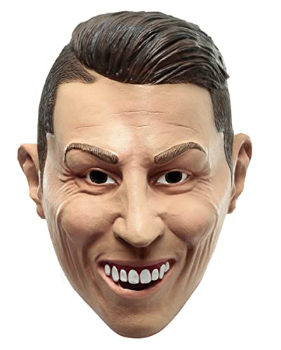 Horror-Shop Ronaldo Maske aus Latex für Karneval & Motto Partys von Horror-Shop