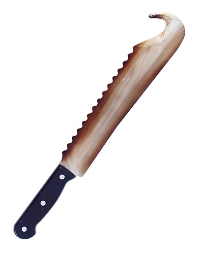 Horror-Shop Rostiges Knochenmesser als Kostümzubehör von Horror-Shop
