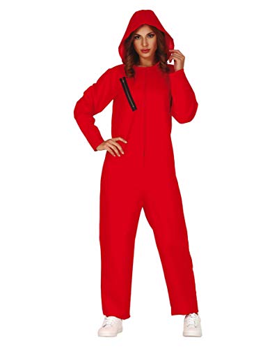 Horror-Shop Roter Bankräuberin Kostüm-Overall L Horror-Shop Roter Bankräuberin Kostüm-Overall L von Horror-Shop