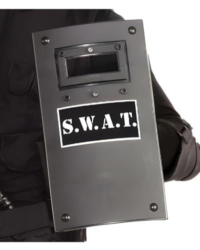 Horror-Shop SWAT Schild als Kostümzubehör für Halloween & Karneval von Horror-Shop