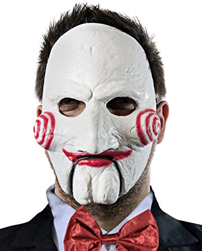 Horror-Shop Saw Puppe Billy Maske Economy für Halloween von Horror-Shop