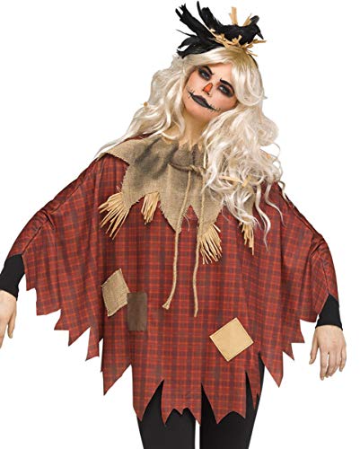 Horror-Shop Scary Crow Vogelscheuche Poncho One Size für die Halloween Nacht Horror-Shop Scary Crow Vogelscheuche Poncho One Size für die Halloween Nacht von Horror-Shop