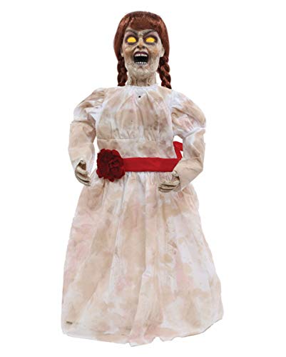 Horror-Shop Scary Geisterpuppe mit Light & Sound als Halloween Figur - ca. 81 cm von Horror-Shop