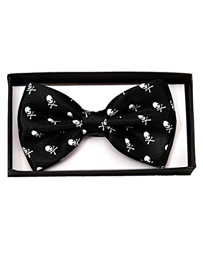 Horror-Shop Schwarze Totenkopf Fliege Deluxe als Kostüm Zubehör für Fasching & Mottoparties Horror-Shop Schwarze Totenkopf Fliege Deluxe als Kostüm Zubehör für Fasching & Mottoparties von Horror-Shop