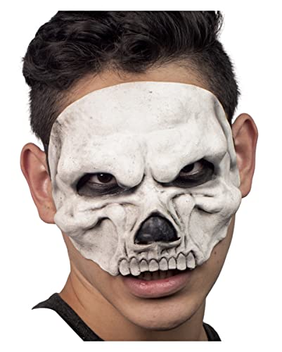 Horror-Shop Sensenmann Halbmaske als gruseliges Accessoir für Dein grusliges Halloween Kostüm von Horror-Shop