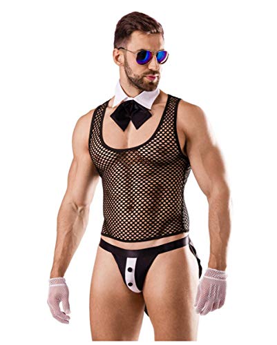 Horror-Shop Sexy Butler Kostüm für Männer - Erotisches Kostüm für Fasching & Karneval von Horror-Shop