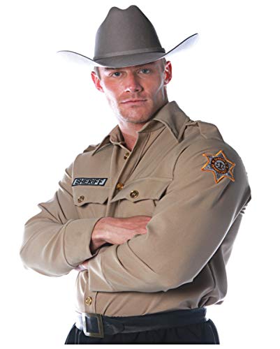Horror-Shop Sheriff Kostüm Hemd XXL von Horror-Shop