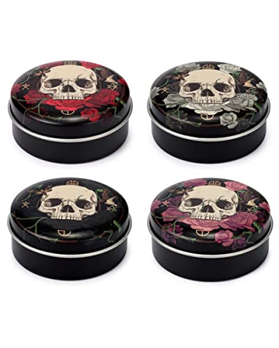 Horror-Shop Skulls & Roses Lippenbalsam in Metall 1 Döschen Horror-Shop Skulls & Roses Lippenbalsam in Metall 1 Döschen von Horror-Shop