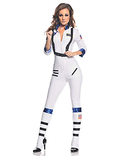 Horror-Shop Spacegirl Astronautin Faschingskostüm M von Horror-Shop