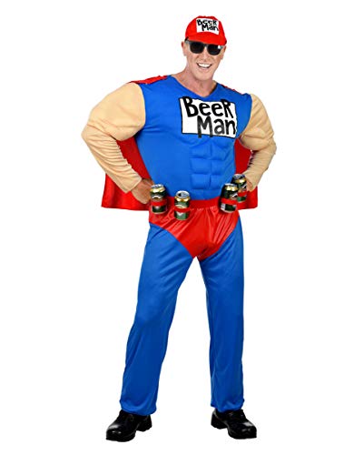 Horror-Shop Superbeer Man Männerkostüm für Junggesellenabschied & Apres Ski M Horror-Shop Superbeer Man Männerkostüm für Junggesellenabschied & Apres Ski M von Horror-Shop