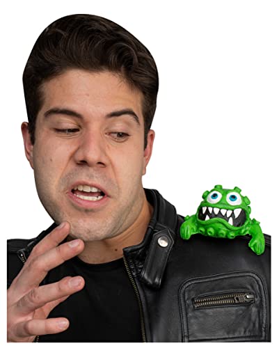 Horror-Shop Virus Buddy zum Anklipsen auf der Schulter als Halloween Kostümzubehör von Horror-Shop