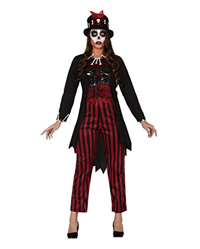 Horror-Shop Voodoo Hexenmeisterin Damen Kostüm als Verkleidung für Halloween und Karneval M von Horror-Shop