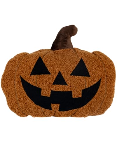 Horror-Shop Weiches Pumpkin Halloween Kürbis Zierkissen 45cm von Horror-Shop