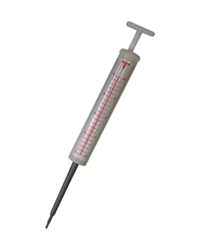 Horror-Shop Weiße Riesenspritze als Kostümzubehör 55cm Horror-Shop Weiße Riesenspritze als Kostümzubehör 55cm von Horror-Shop