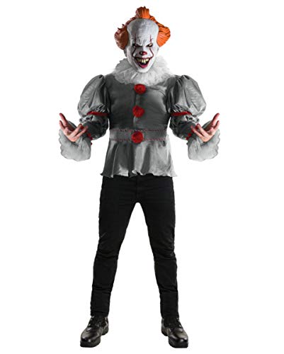 Original Pennywise ES Kostüm als Horrorclown Verkleidung für Halloween XL von Horror-Shop