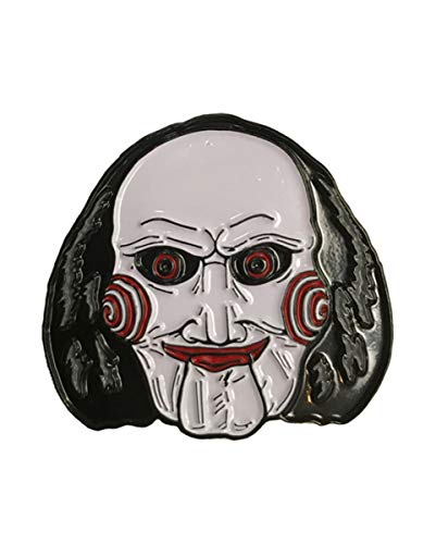 Horror-Shop Saw Billy Puppet Emaille Pin als Geschenkidee für Sammler und Fans von Trick or Treat