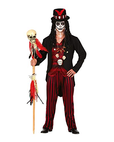Voodoo-Zauber Hexenmeister Herren Kostüm M von Horror-Shop