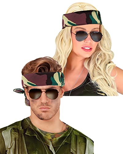 horror-shop Camouflage Kopftuch als Army Bandana horror-shop Camouflage Kopftuch als Army Bandana von Horror-Shop