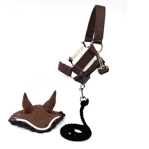 Insektenmütze braun und Halfter mit Führleine für Hobby Horse und Hobby Horsing. Insektenmütze braun und Halfter mit Führleine für Hobby Horse und Hobby Horsing. von Horse Academy