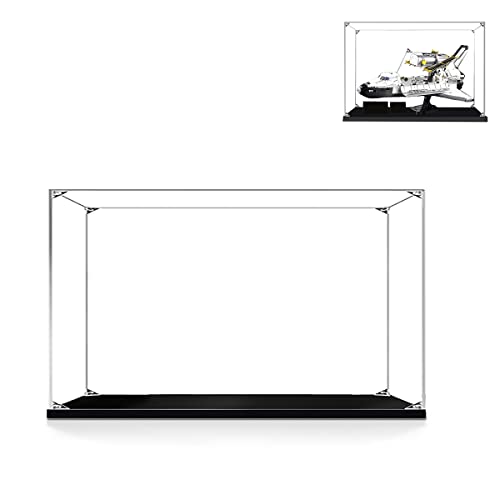 Hosdiy Acryl Vitrine Display Case Schaukasten für Lego Space Shuttle Discovery 10283 - Vitrine kompatible mit Lego 10283 (Nur Vitrine, Ohne Modell Set) von Hosdiy