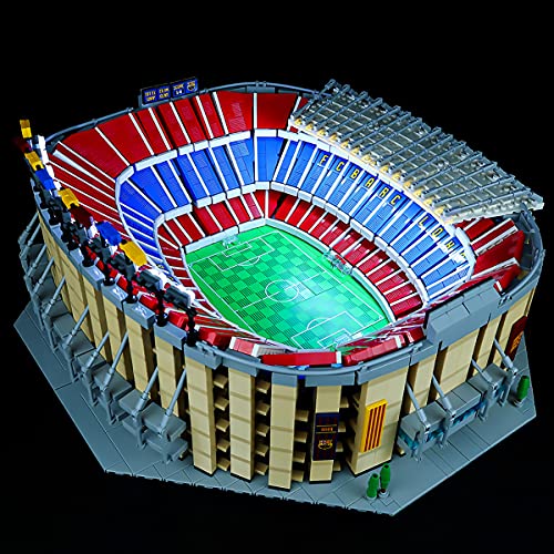 Hosdiy Beleuchtung Set Kompatible mit Lego 10284 Camp NOU FC Barcelona Stadion, Led Licht Beleuchtungsset (Nur Beleuchtung, Ohne Modell Set) von Hosdiy