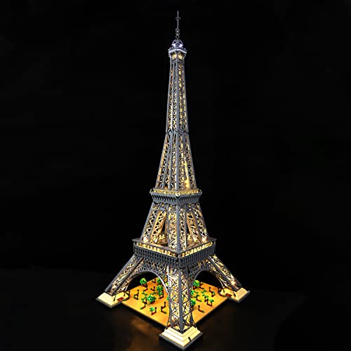 Hosdiy Beleuchtungsset- LED Beleuchtung Set Kompatibel mit Lego Eiffelturm 10307 Modell (Nur Beleuchtung, Ohne Modell) (Classic Beleuchtung) von Hosdiy
