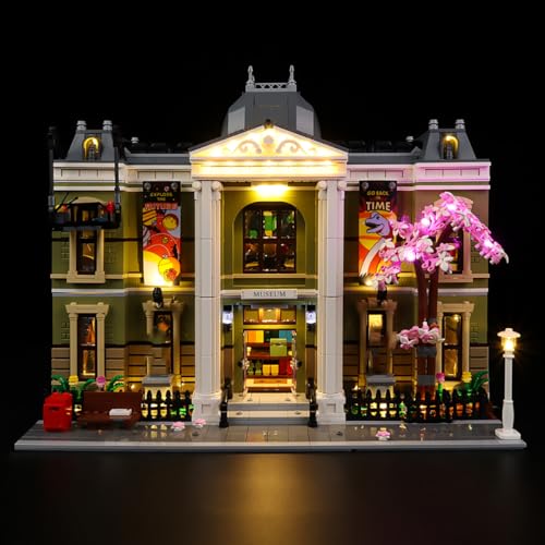 Hosdiy Beleuchtungsset - Led Dekolicht Set für Lego-10326 - Kompatible mit (Naturhistorisches Museum) Modell - (Nur Beleuchtung, Ohne Modell) (Classic Dekolicht) von Hosdiy