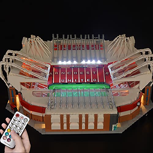 Hosdiy Fernbedienung Beleuchtung Set für Lego 10272 (Old Trafford Manchester United Stadion) (Modell Nicht Enthalten) (Classic RC) von Hosdiy