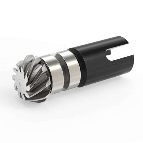 Hosim 1:8 Maßstab 1:10 RC Auto Differentialgetriebe Helical Hauptantrieb Getriebe Upgrade Zubehör Chromstahl F28-CS02 Zubehör Ersatzteile für Hosim X07 X07W X08 X15W X17 X25 X27 von Hosim