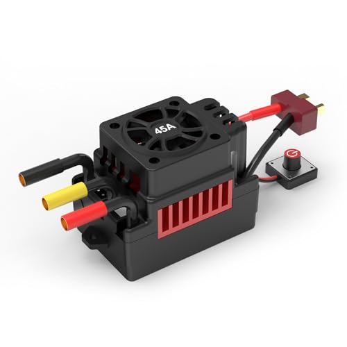 Hosim RC Auto Upgraded Brushless ESC Elektronische Geschwindigkeitsregler (ESC) Teile HS-45AH1 X07 X08 X07W RC Auto von Hosim