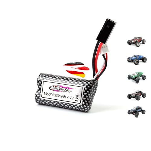 Hosim RC Cars Ersatzakku, 500mAh alte Version Li-Po-Akku 9130 9138 9137 9135 Truggy Hochgeschwindigkeits-LKW-Zubehör von Hosim