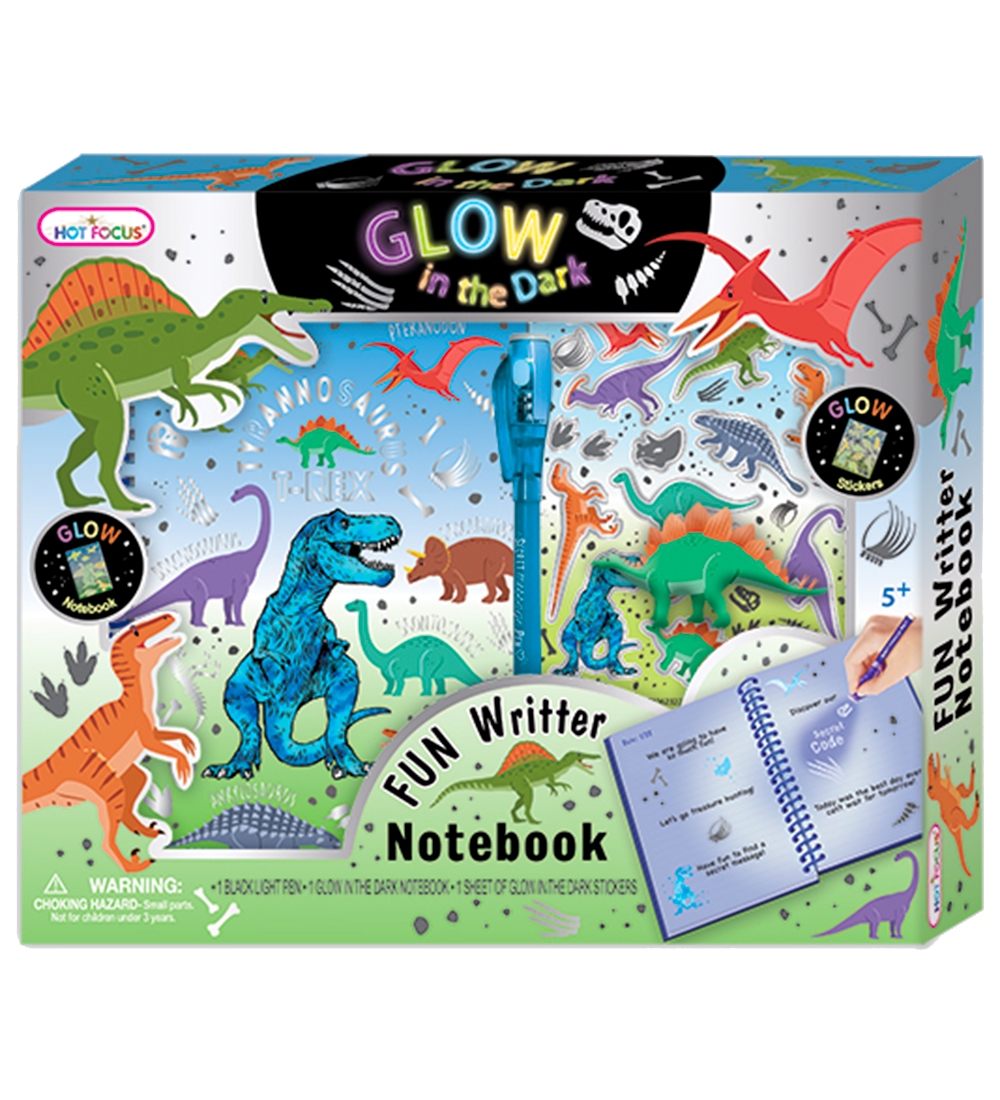 Hot Focus Tagebuch m. Unsichtbare Tinte - Glow In The Dark - Hot Focus - One Size - Tagebücher Hot Focus Tagebuch m. Unsichtbare Tinte - Glow In The Dark - Hot Focus - One Size - Tagebücher von Hot Focus