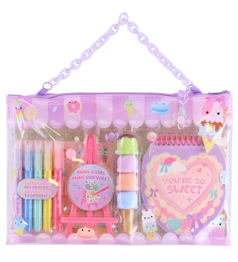 Hot Focus Tasche m. Buntstifte-Set - Hot Focus - One Size - Buntstiftsets Hot Focus Tasche m. Buntstifte-Set - Hot Focus - One Size - Buntstiftsets von Hot Focus