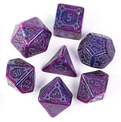 Jumbo-Würfelset Schloss Lila 7st Jumbo-Würfelset Schloss Lila 7st von Hot Games