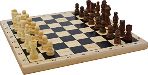 Schach-Set Holz bedruckt 29x29 cm. Schach-Set Holz bedruckt 29x29 cm. von Hot Games