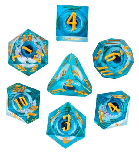 Würfelset Auge Liquid Blau Würfelset Auge Liquid Blau von Hot Games