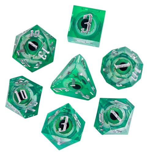 Würfelset Auge Liquid Grün Würfelset Auge Liquid Grün von Hot Games