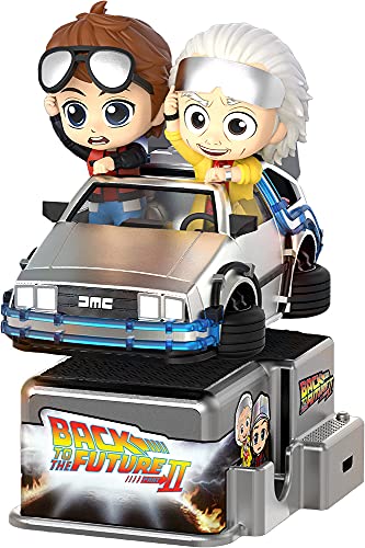 Back to the Future Marty McFly & Doc Brown Sammelfigur von Hot Toys CosRider Series Lights and Sounds von Hot Toys