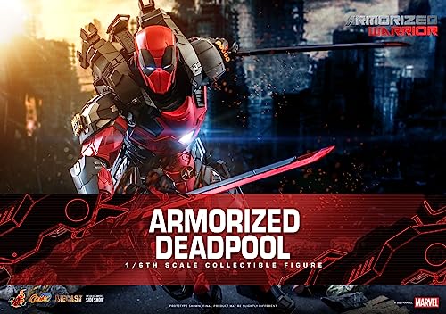 Hot Toys 1:6 Armorized Deadpool, Rot Hot Toys 1:6 Armorized Deadpool, Rot von Hot Toys
