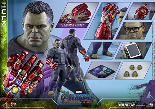 Hot Toys 1:6 Hulk with Gauntlet Figur aus Avengers: Endgame, Mehrfarbig von Hot Toys