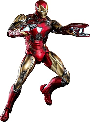 Hot Toys 1:6 Iron Man Mark LXXXV Battle Damaged Version – Avengers: Endgame, Mehrfarbig von Hot Toys