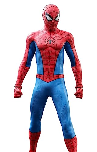 Hot Toys 1:6 Spider-Man Classic Suit Version, Multicolor, HT907439 von Hot Toys