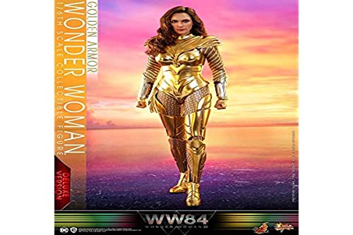 Hot Toys 1:6 Golden Armor Wonder Woman Deluxe – WW84 Mu, Tierfarbig von Hot Toys