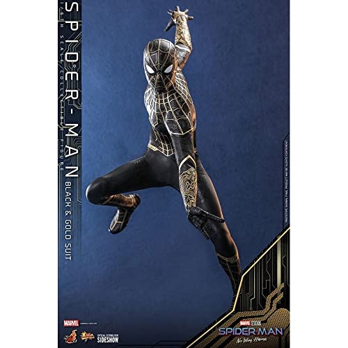 Hot Toys Spider-Man Black & Gold Suit Spider-Man - No Way Home HT908916 1:6 von Hot Toys