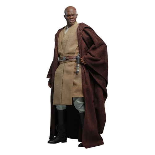 Hot Toys Star Wars Episode II Figur 1/6 Streitkolben Windu 32 cm von Hot Toys