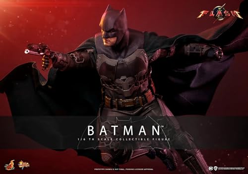 Hot Toys The Flash Movie Masterpiece 1/6 Batman Figur, 30 cm von Hot Toys