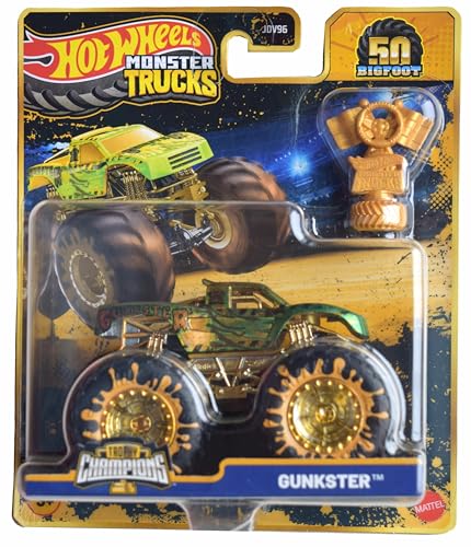 Hot Wheels Monster Trucks Gunkster Trophy Champions 50th Years Bigfoot Series 1:64 Druckguss Hot Wheels Monster Trucks Gunkster Trophy Champions 50th Years Bigfoot Series 1:64 Druckguss von Hot Wheels Monster Trucks